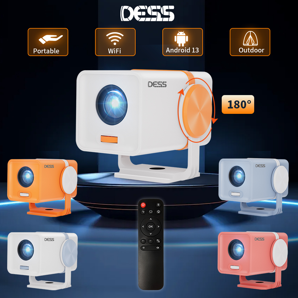 Video Home Cinema - DESS Projector Android 13 Dual Band