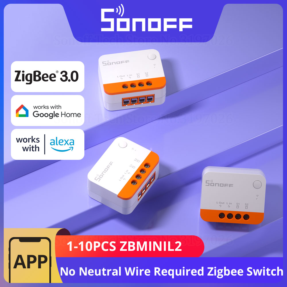 Home Cinema App - 1-10PCS SONOFF ZBMINIL2 Zigbee 3.0 No