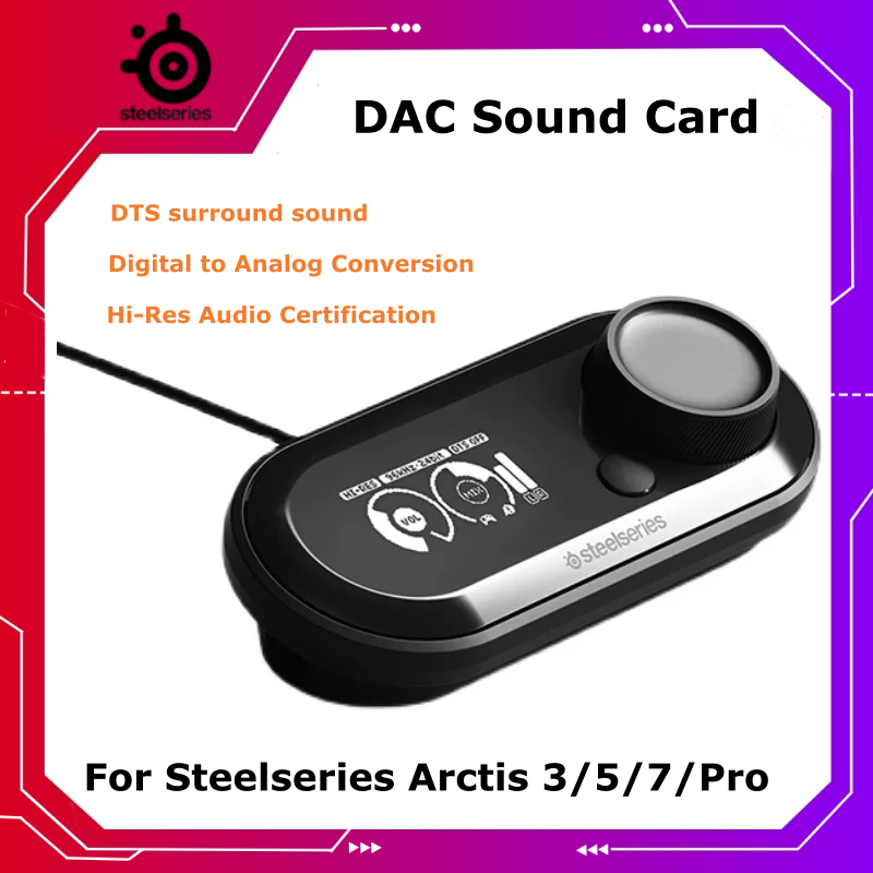 Surround Sound Decoder - SteelSeries Arctis Pro Headphone Game DAC