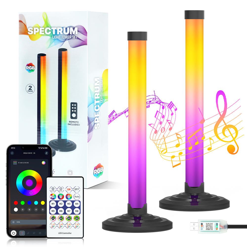 Home Cinema App - 5V Smart LED Corner Floor Lamp
