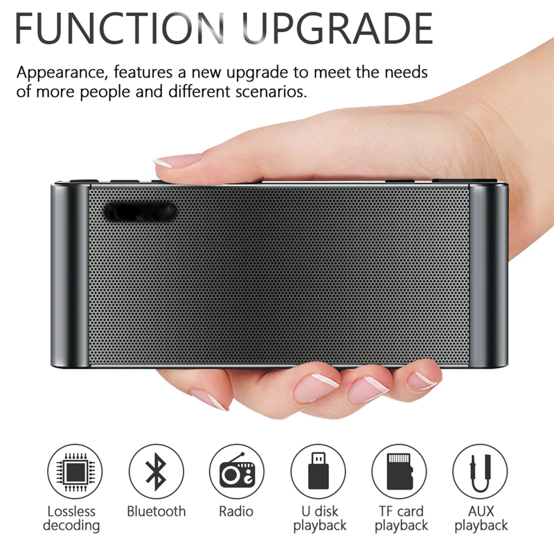 Soundbar Bluetooth Home - HIFI Bluetooth Speaker Portable Wireless Super