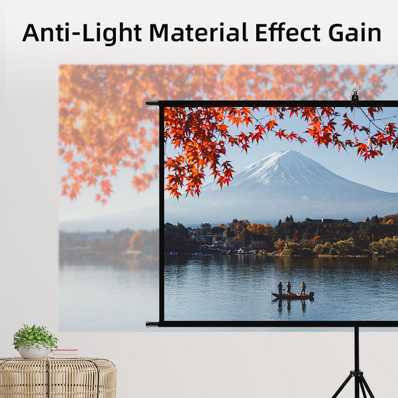 VEIDADZ Projector Screen With  - Home Cinema Projector Screen 评论和价格