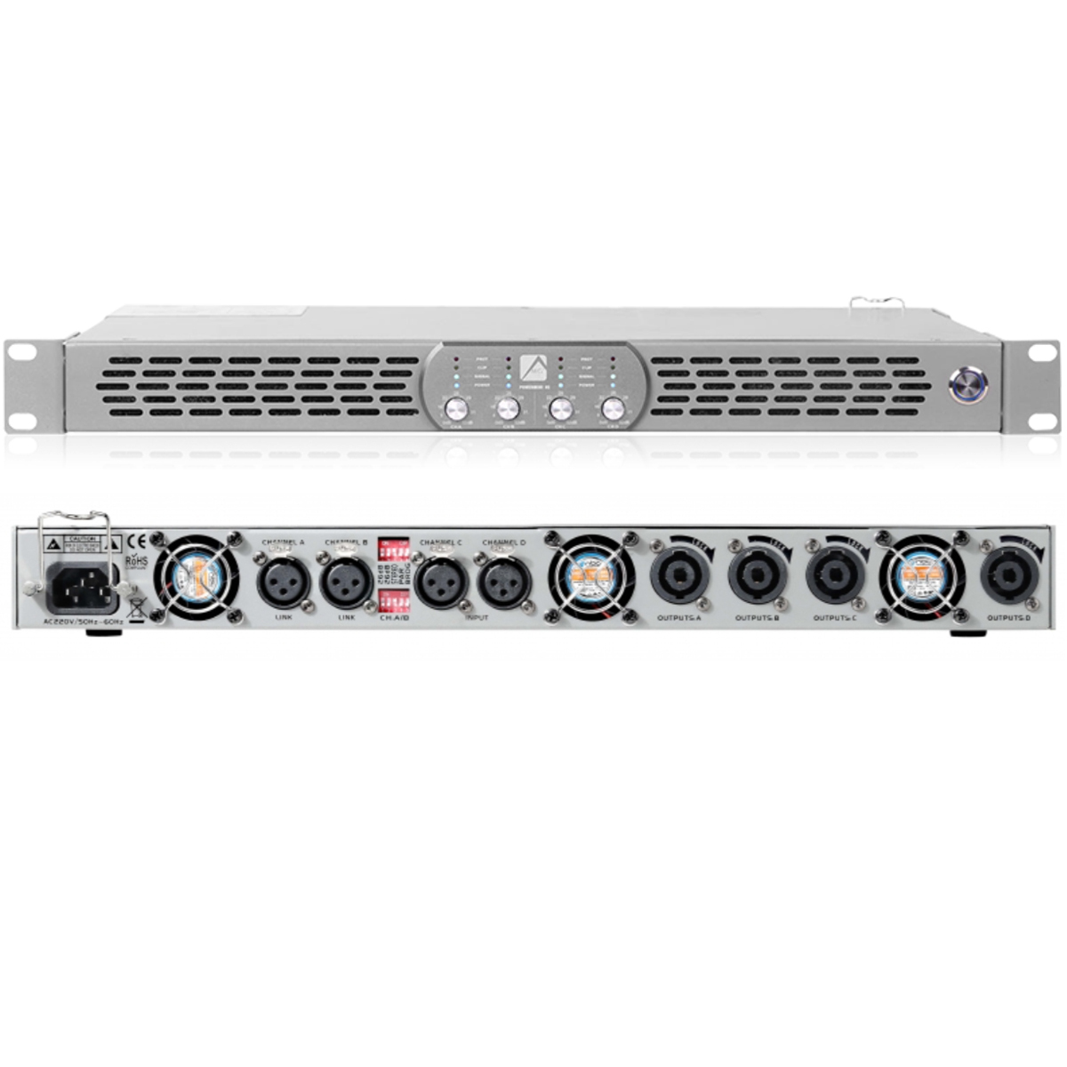 1U Digital Power Amplifier 4Ch - Home Cinema App 评论和价格