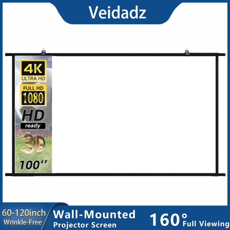 VEIDADZ Projector Screen Wall  - Home Cinema Projector Screen 评论和价格