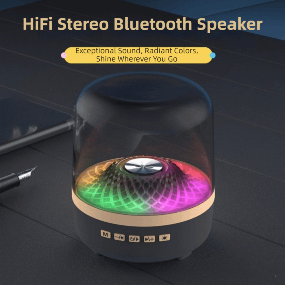 Bluetooth 5.4 HiFi Stereo Spea - Soundbar Bluetooth Home 评论和价格