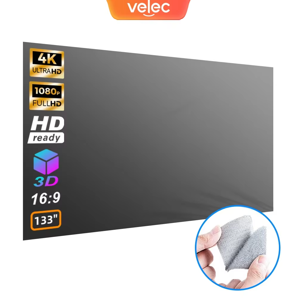 Universal Projector Screen 80/ - Home Cinema Projector Screen 评论和价格