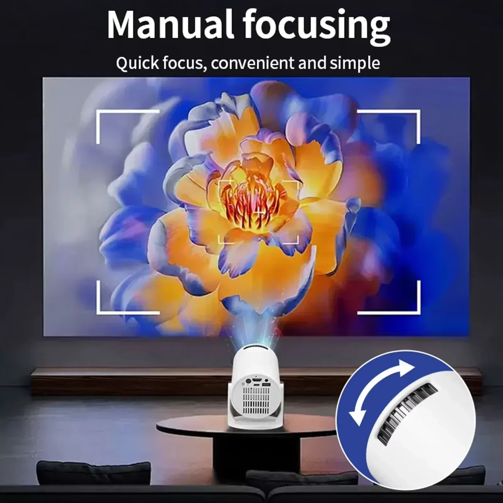 Mini HY300 Smart Android Proje - Video Home Cinema 评论和价格
