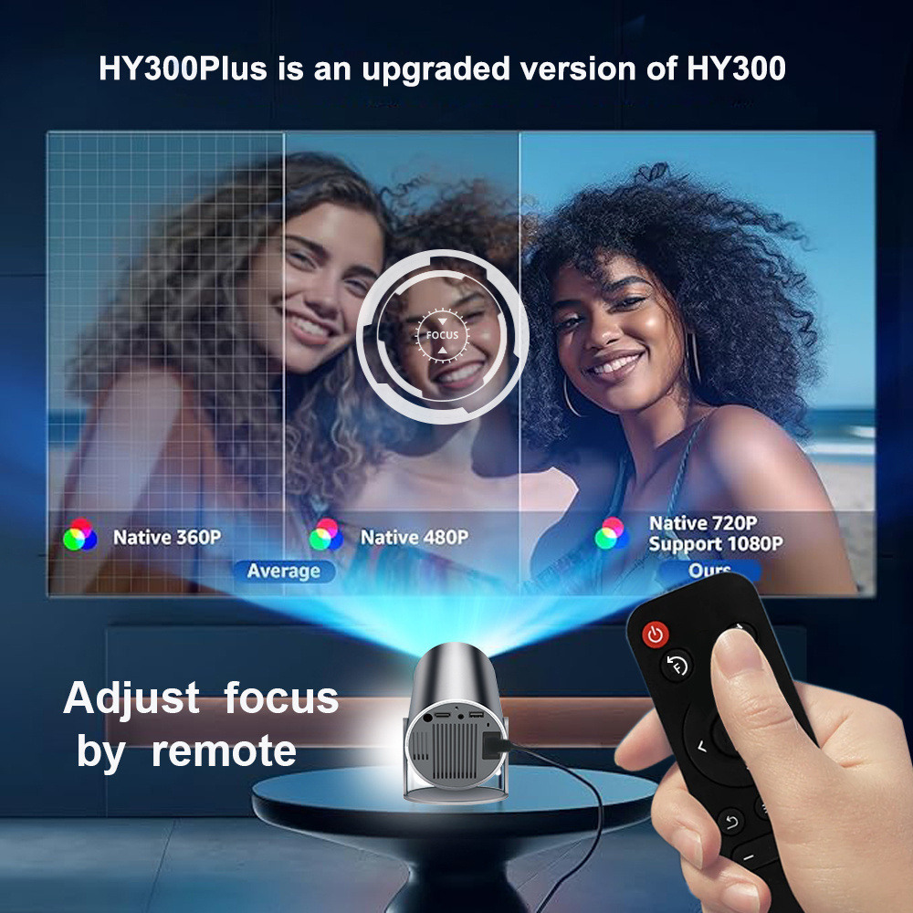 DITONG HY300 Plus HD Projector - Video Home Cinema 评论和价格