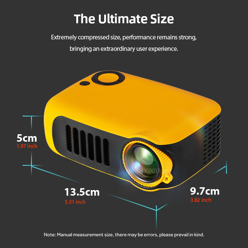 A2000 Mini Projector Portable  - Home Cinema Entertainment 评论和价格