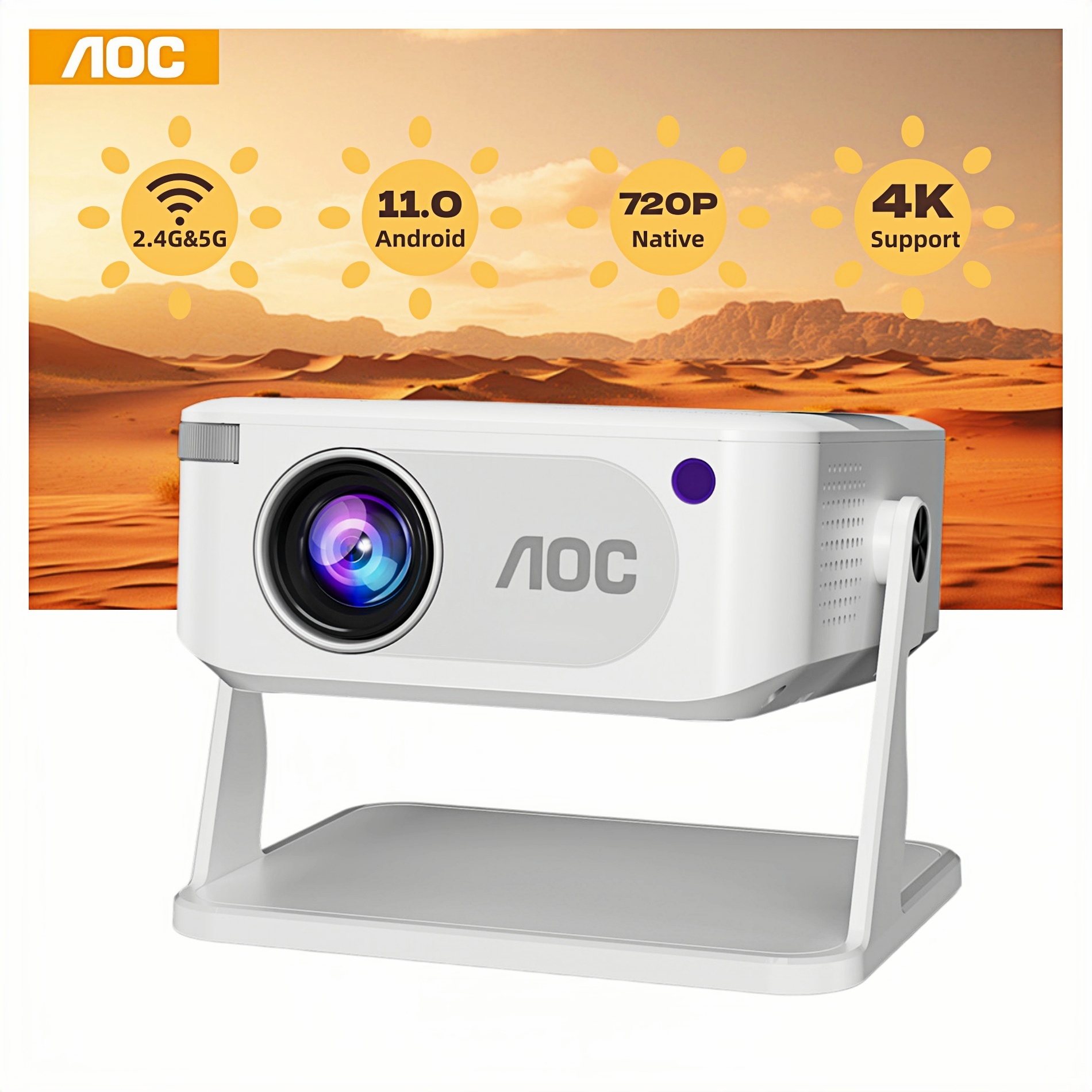 AOC HA109-PRO Portable Project - Home Cinema Entertainment 评论和价格