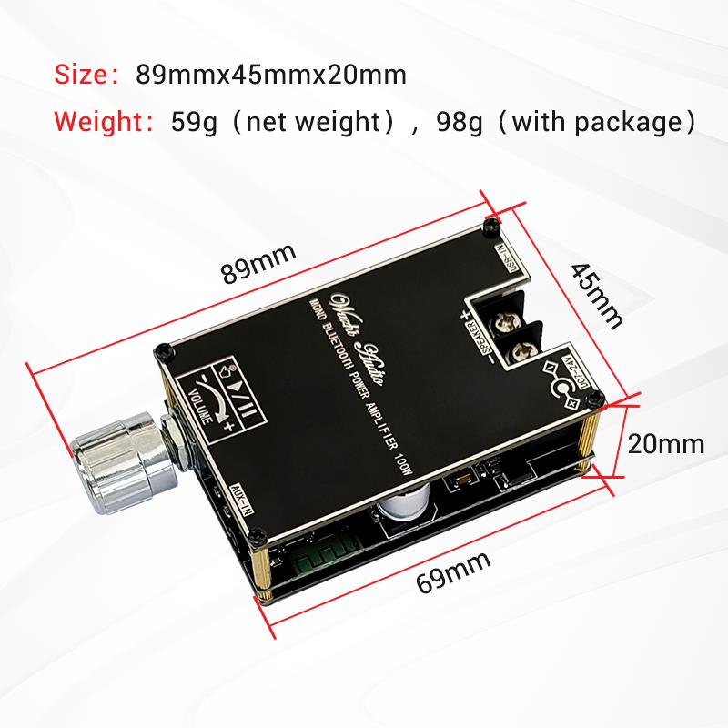 Bluetooth 5.1 TPA3116 D2 Mono  - Home Cinema App 评论和价格