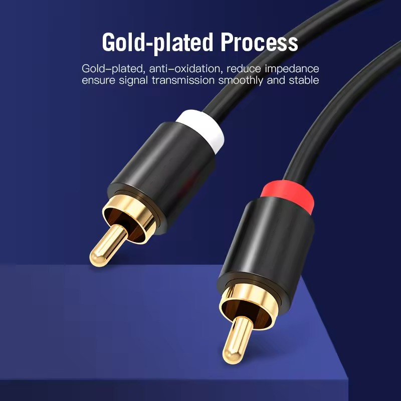 HIFI Stereo RCA Cable 2RCA to  - Home Cinema App 评论和价格