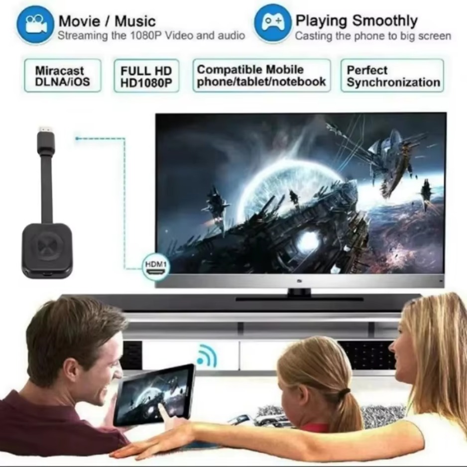 ‌WiFi Receiver Audio Video Tra - Home Cinema Projector Screen 评论和价格