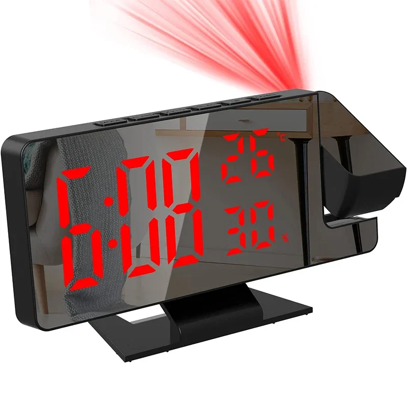 LED Digital Alarm Clock Projec - Projector Mount Ceiling 评论和价格