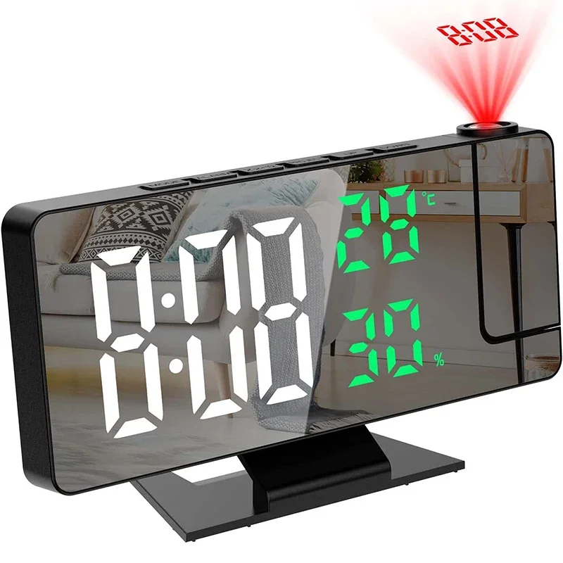 LED Digital Alarm Clock Projec - Projector Mount Ceiling 评论和价格