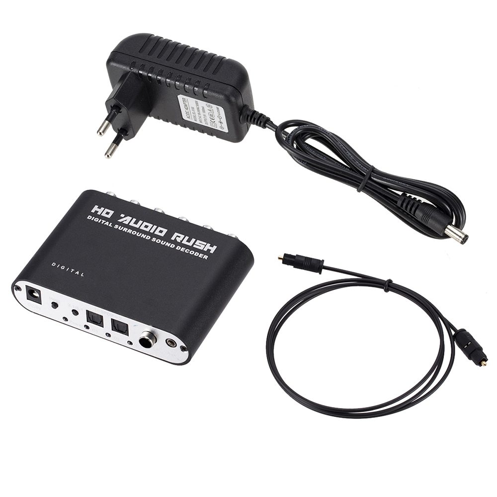 5.1CH HD Audio Decoder SPDIF C - Surround Sound Decoder 评论和价格