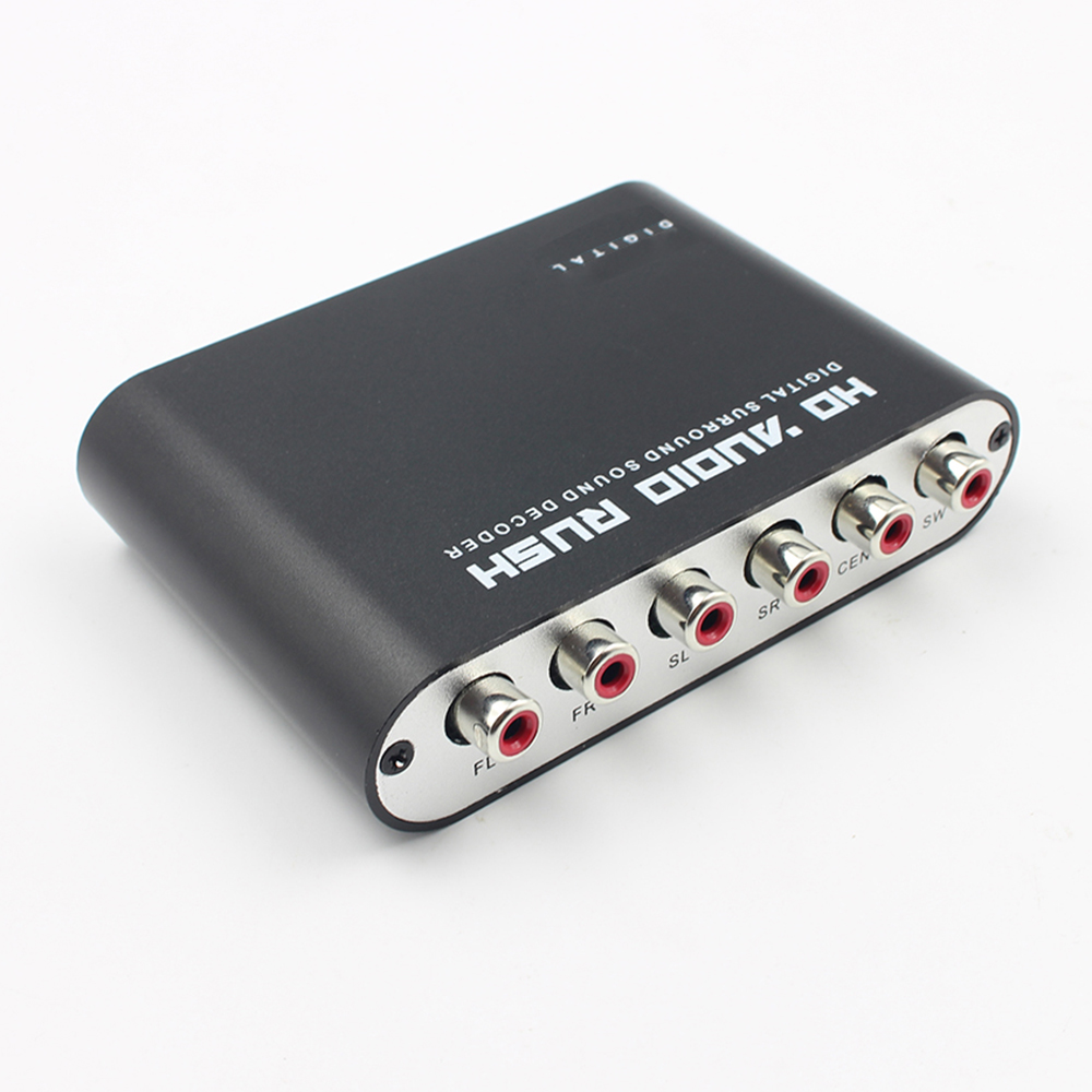 5.1CH HD Audio Decoder SPDIF C - Surround Sound Decoder 评论和价格