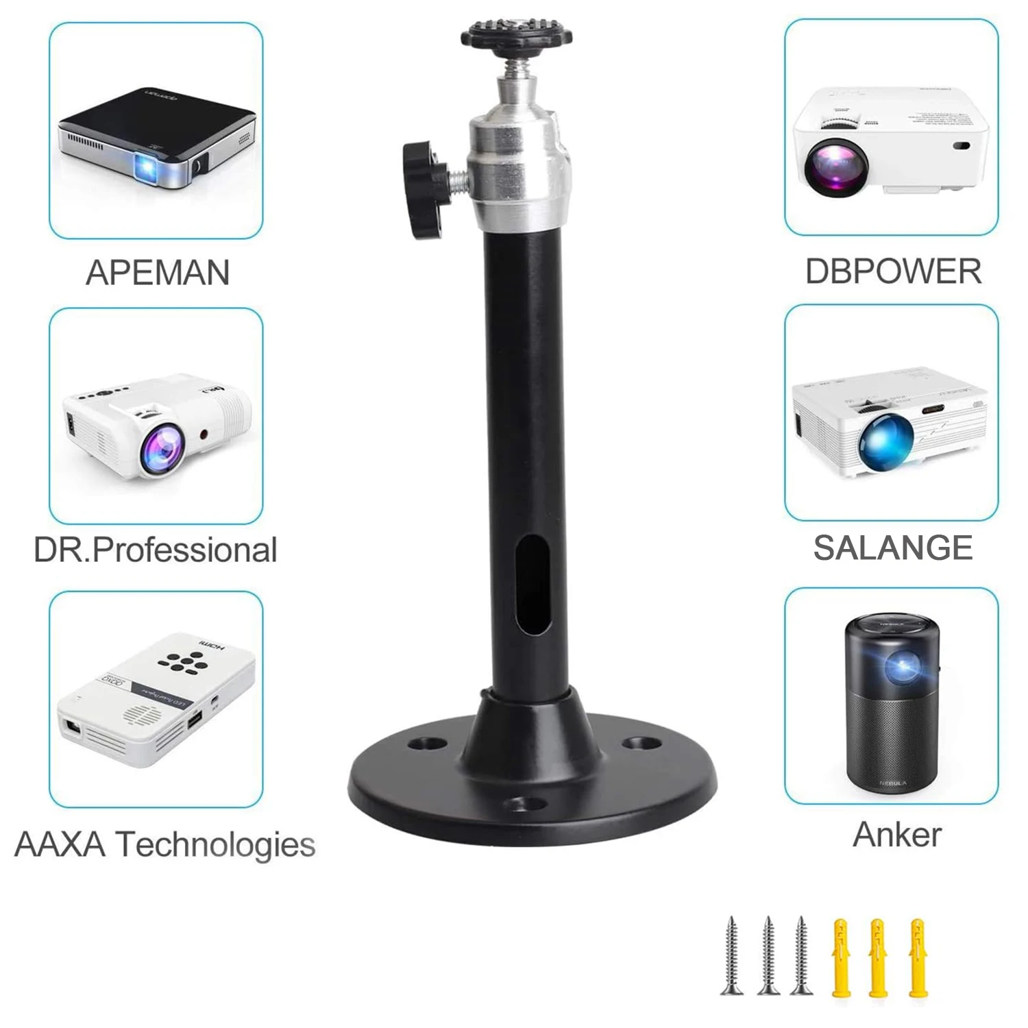 Salange Projector Bracket 360° - Projector Mount Ceiling 评论和价格