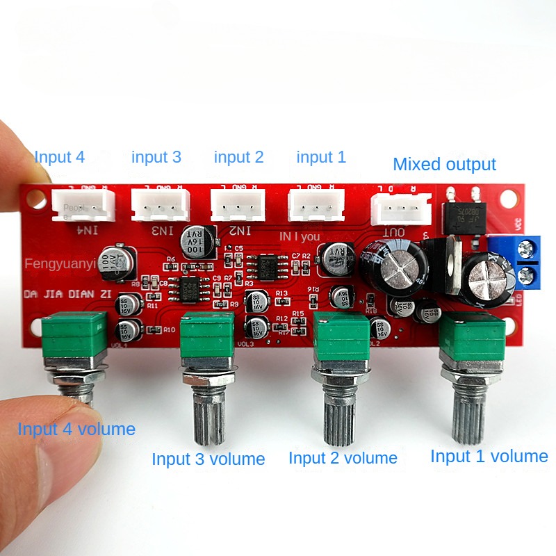 SOTAMIA NE5532 4 Way Input Mix - Home Cinema Beamer 评论和价格