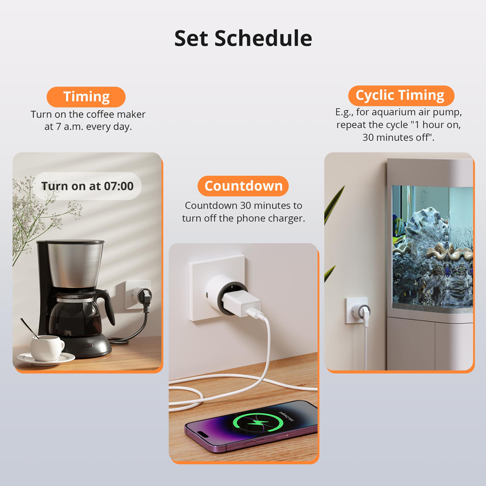 SONOFF S60 EU 16A IPlug Wi-Fi  - Home Cinema App 评论和价格