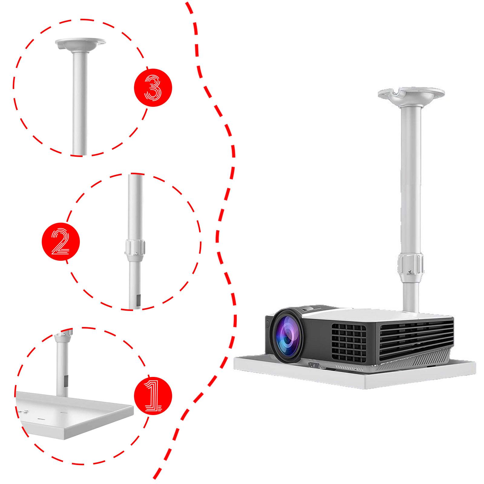 Projector Ceiling Mount with T - Projector Mount Ceiling 评论和价格