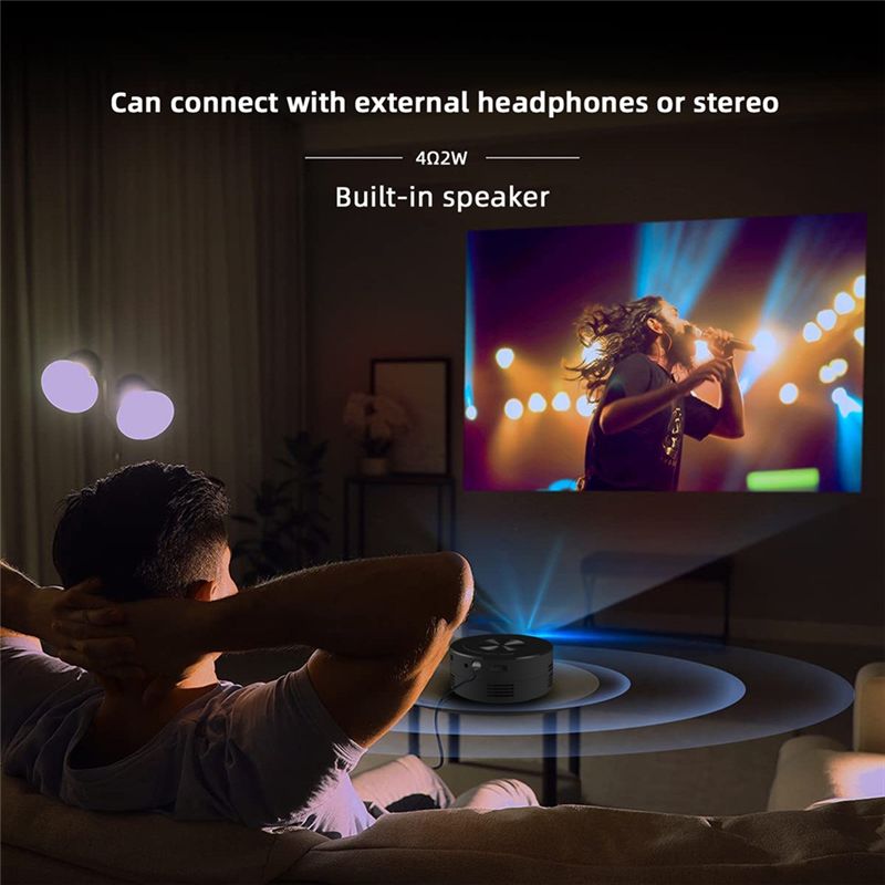 New Design~ YT200 Smart Projec - Home Cinema Entertainment 评论和价格