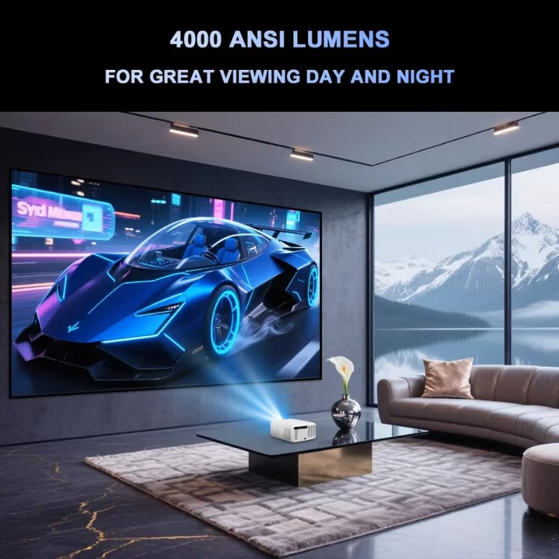 D10S Projector 4K V660 Chip 3+ - Video Home Cinema 评论和价格