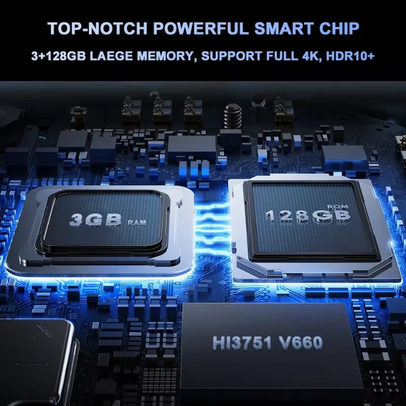 D10S Projector 4K V660 Chip 3+ - Video Home Cinema 评论和价格