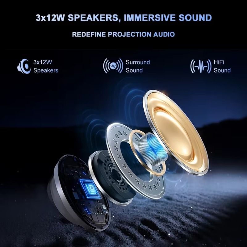 D10S Projector 4K V660 Chip 3+ - Video Home Cinema 评论和价格