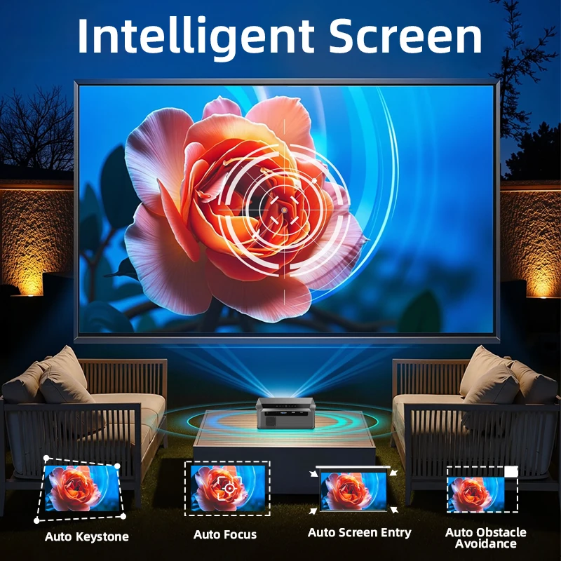 CAIWEI A10Q Projector 4K Full  - Video Home Cinema 评论和价格