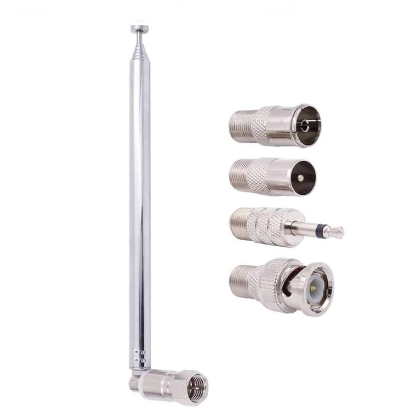 FM Radio Antenna 5Pcs Rod Ante - Home Cinema Beamer 评论和价格