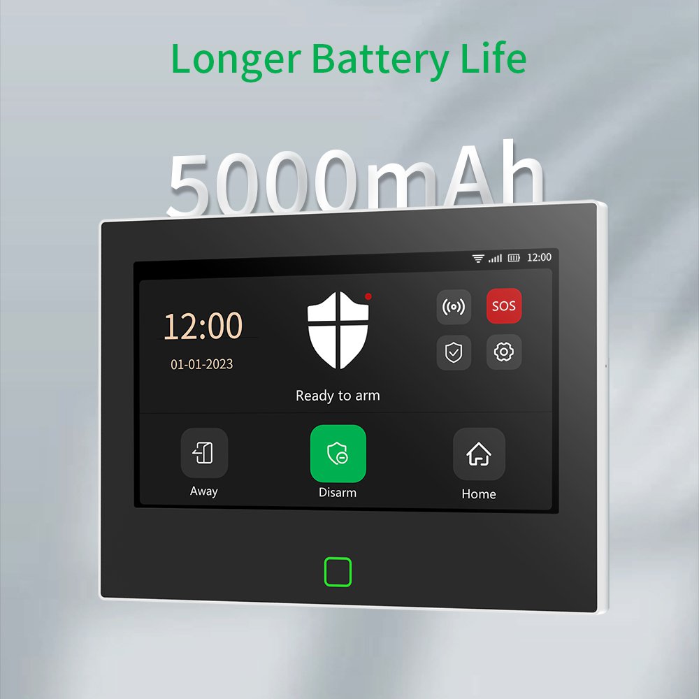 Staniot 7 inch HD Alarm System - Home Cinema App 评论和价格